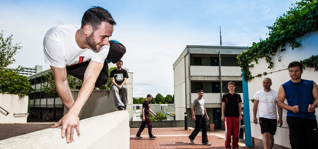 Parkour Workshop von Jochen Schweizer in München